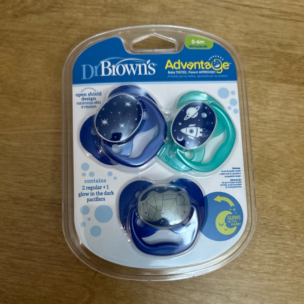 Dr. Brown Advantage Pacifiers 
Brand new